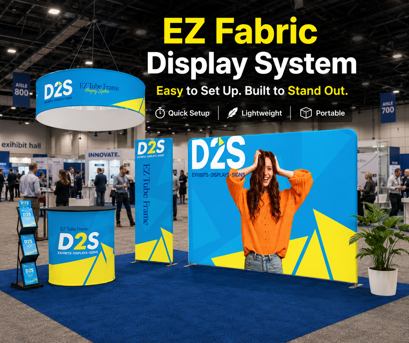 EZ Fabric Display Booth Trade Show Booth